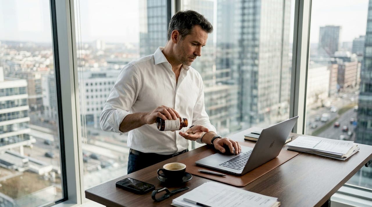 Top vitamins for male executives to boost vitality in 2026