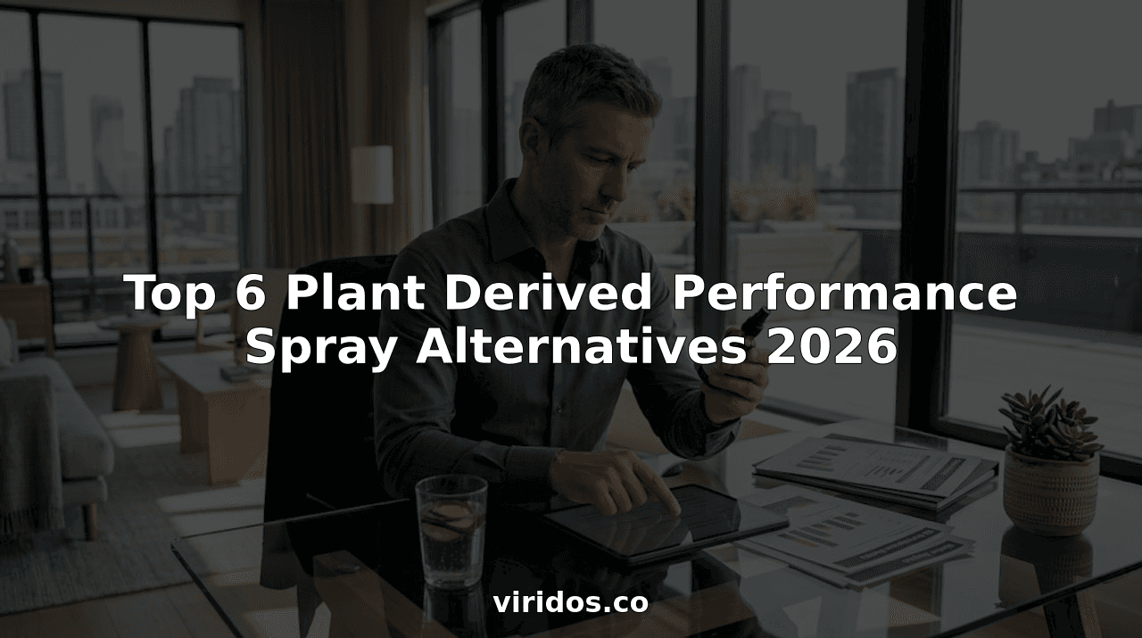 Top 6 Plant Derived Performance Spray Alternatives 2026