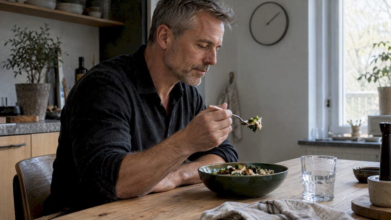 Preserve Strength and Libido at 40–65: 16:8 Fasting and Men's Hormones
